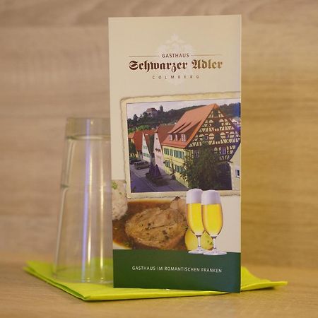 Gasthaus Schwarzer Adler Colmberg Eksteriør billede